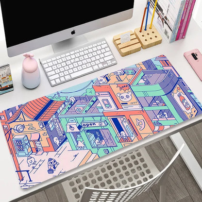 Pixel City Mousepad