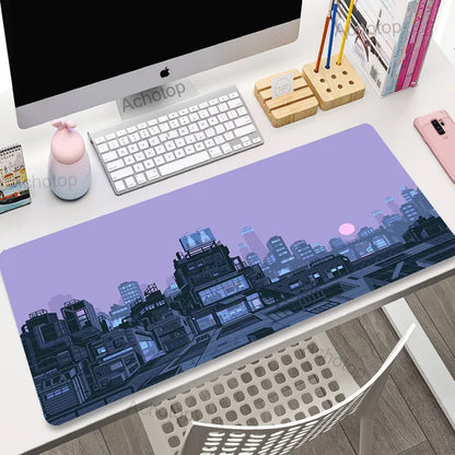 Pixel City Mousepad