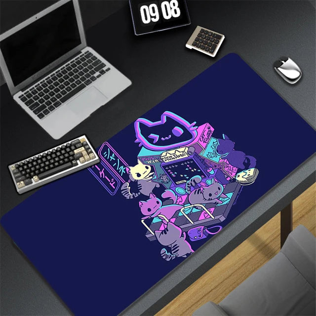 Cute Cat Gaming Mousepad