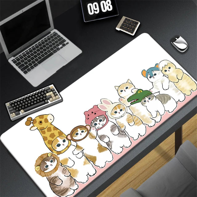 Cute Cat Gaming Mousepad