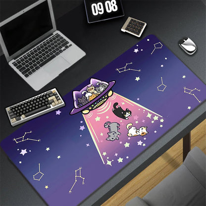 Cute Cat Gaming Mousepad