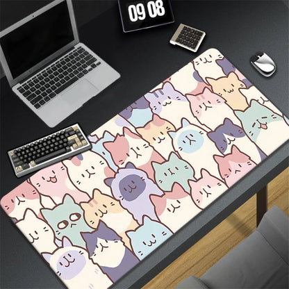 Cute Cat Gaming Mousepad