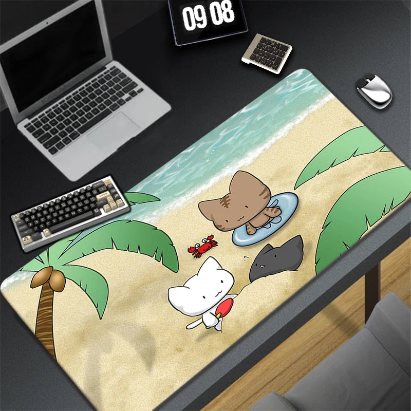 Cute Cat Gaming Mousepad