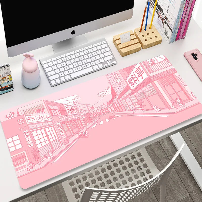 Pixel City Mousepad