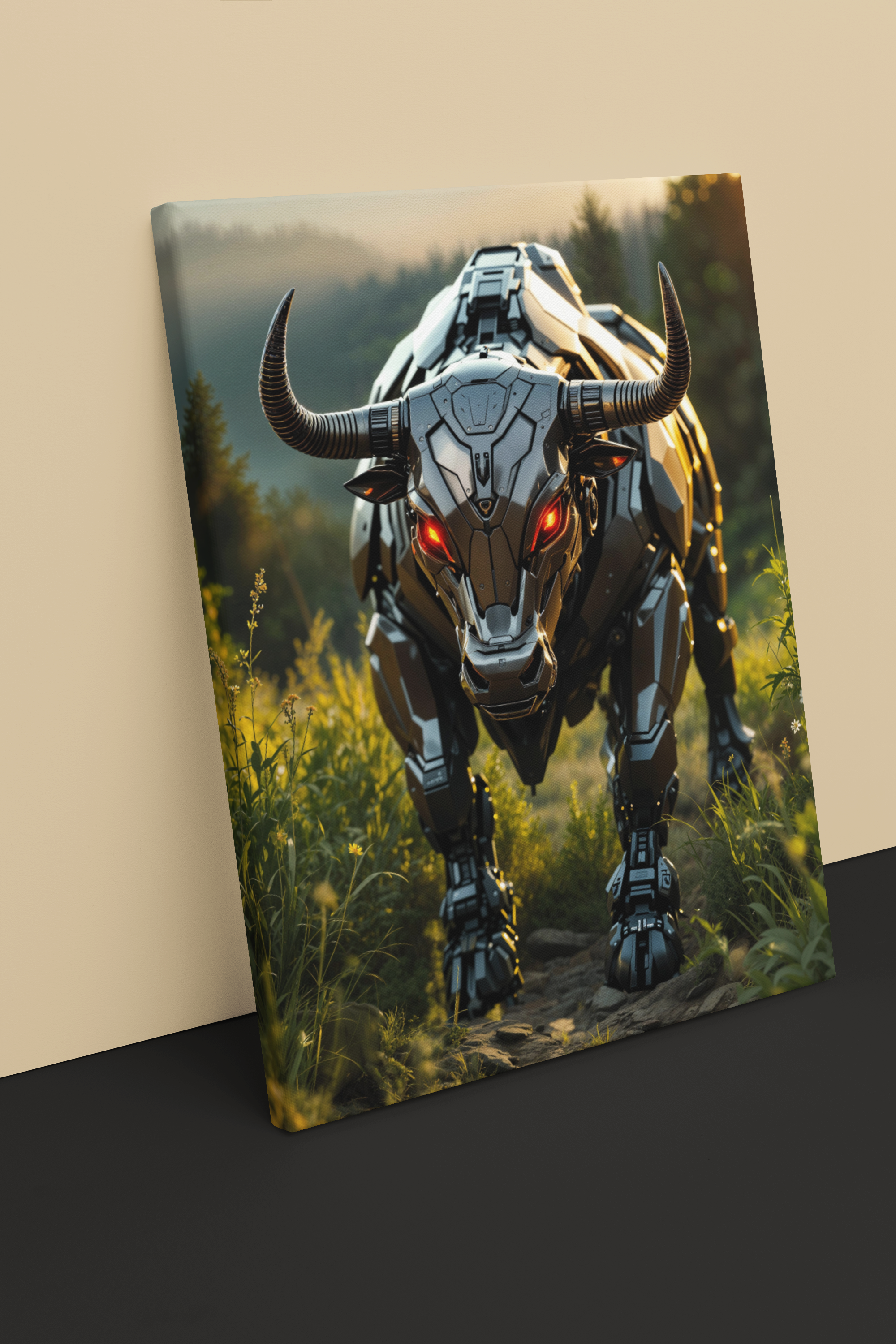 Mecha Bull Sunset