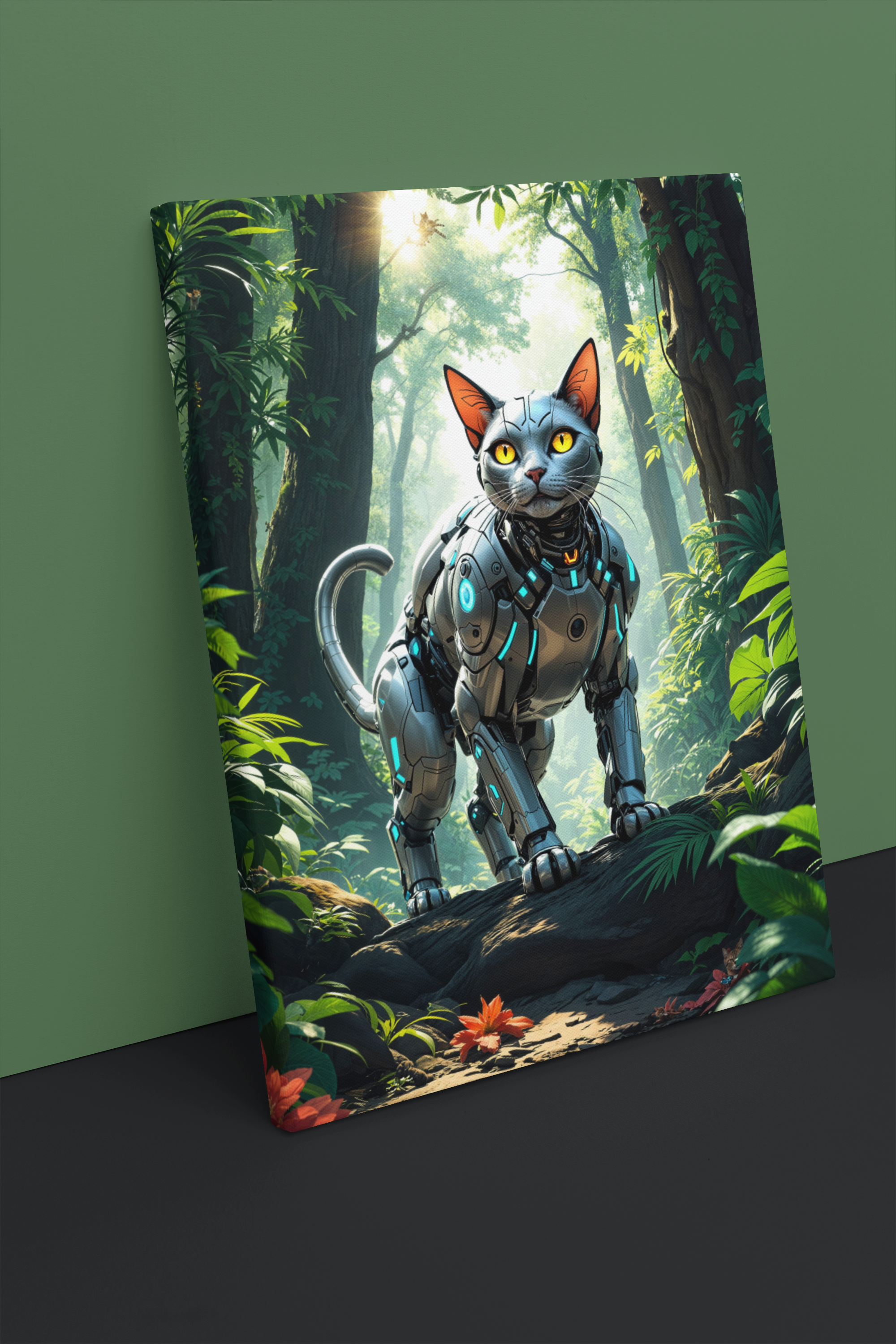 Mecha Forest Cat