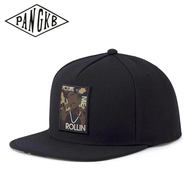 Brand WL 2PAC Rollin Cap Trucker Bone Snapback Hat for Men Women Camo Adult Outdoor Breathable Sun Baseball Caps Gorras