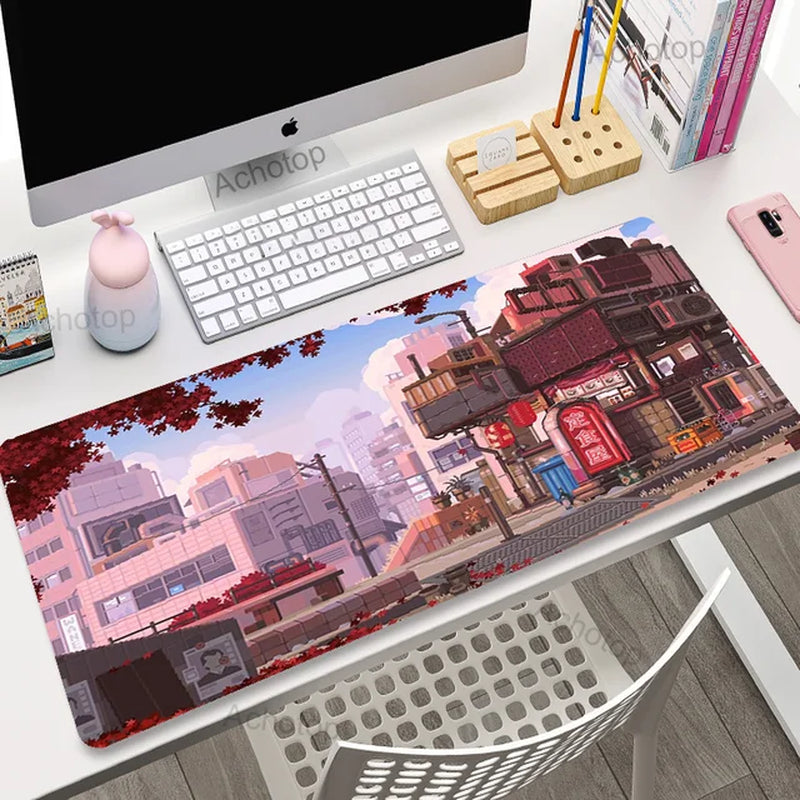 Pixel City Mousepad