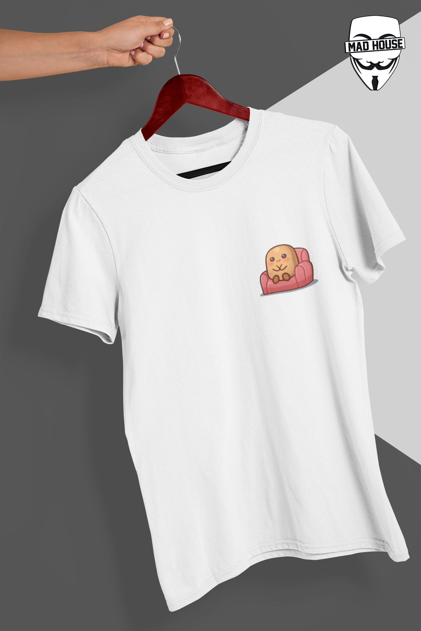 Potato On Chair Tshirt