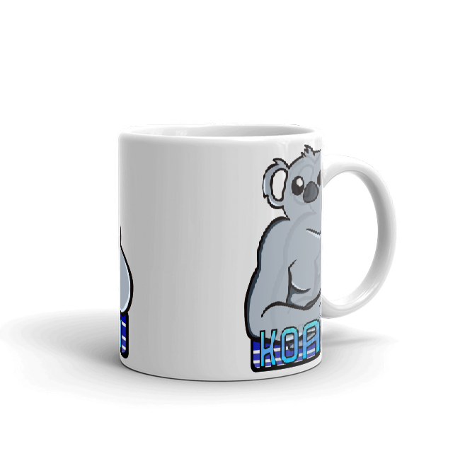 Male koala mug