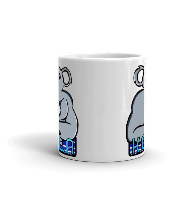 Male koala mug